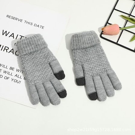 1 par Dam Vinter Touch Screen Handskar Varm Fleecefodrade, ZQKLA