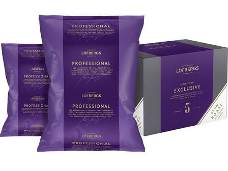 Löfbergs Kaffe Professional Exclusive Bönor 1kg - Lyreco - Kök och servering - Kaffe och te - Hela Bönor