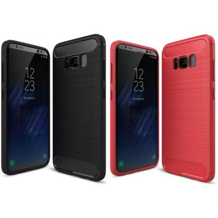 Samsung S8 Plus Stöttåligt Stötdämpande Skal Slimcarbon Svart