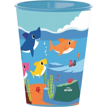 Baby Shark plastmugg, 260 ml