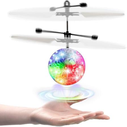 Lentävä pallo kaukosäätimellä, Led-valollinen helikopteri, Turvallinen kämmenlennokki infrapunasensori, Sisä- ja ulkokäyttöön