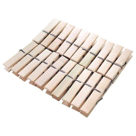 20 set bambu-pyyhkeet - Monikäyttöiset tuulenpitävät pyykkipidikkeet vaatteille, sukille ja housuille