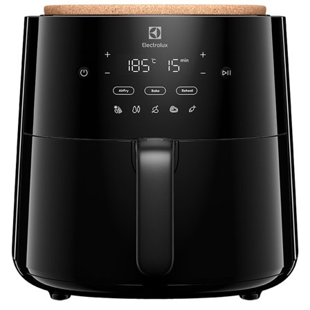 Electrolux 700s EAF5B airfryer 5 liter, black glossy - Kjøp kjøkkenmaskin hos Bakeren og Kokken