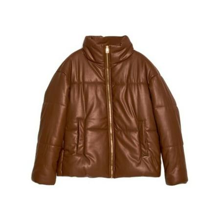 Liu Jo, Jas Wf 2175E0392- X0401 Castagna Charm Marrone Jacket Bruin, Dames, Maat:S