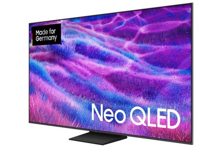 Samsung 214cm/85" (3840x2160) GQ85QN80FAUXZG 16:9 Neo QLED 100Hz 4x HDMI 2x USB WLAN Twin-Tuner Dolby Atmos Carbon Titan Grey