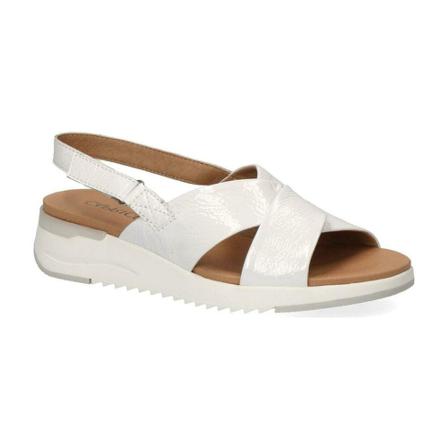 Petrice white casual open Sandalen , Wit , Dames , Maat: 38 EU