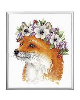 Broderikit Billede Ræven - M.P Studia