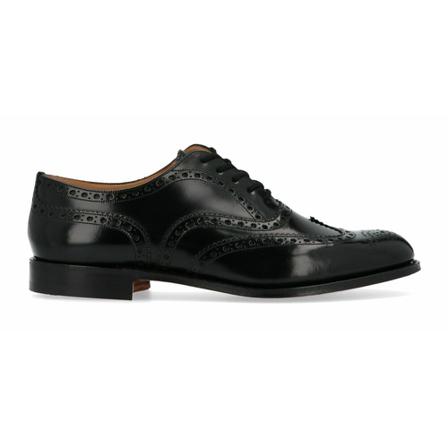 Church's Eeb2649Xvf0Aab Leather Lace-Up Sko Sort, Herre, Størrelse: 41 1/2 EU