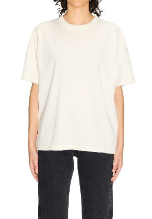 Hope Boxy Tee Överdelar Dam Vit 44