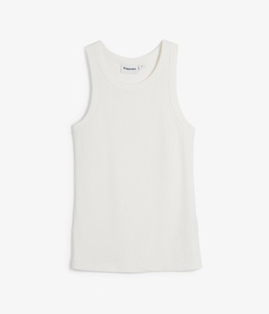 Kappahl | Top w prążek | Offwhite