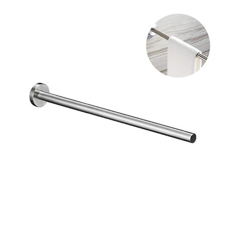 Ruostumattomasta teräksestä valmistettu pyyhekoukku, 40 cm, seinäkiinnitys kylpyhuoneeseen