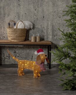 Außendekoration Tecidy Braun - Star Trading