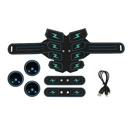 Abs Stimulator Abs Machine Trainer Justerbar magmuskelstimulator för hemmaträning