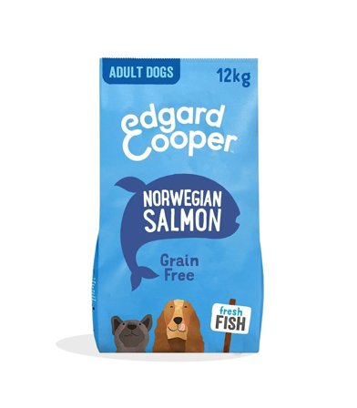 Edgard & Cooper Adult Salmone Norvegese Senza Cereali Crocchette