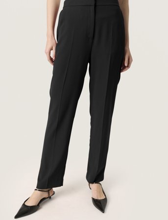 Soaked in Luxury Slshirley Suiting Pants - Black - M