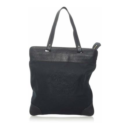 Burberry Vintage Pre-owned Tote Bags Sort, Dame Vintage Tasker, Størrelse: ONE Size
