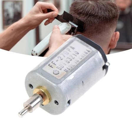 2.4V 3.7V FF-270 DC Lille Motor DIY Automatisk Hårtrimmer Barbermaskine Motor