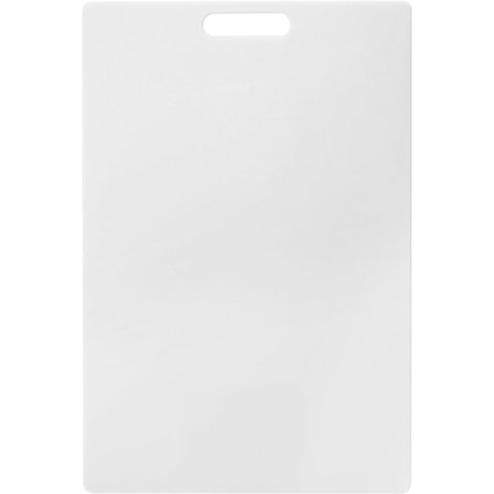 Extra stor skärbräda i plast, diskmaskinssäker, polyetenskärbräda för köksmatberedning med handtag