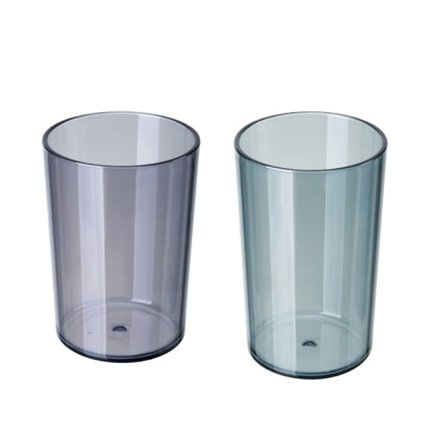 2 stk. Tandbørsteholder i plast