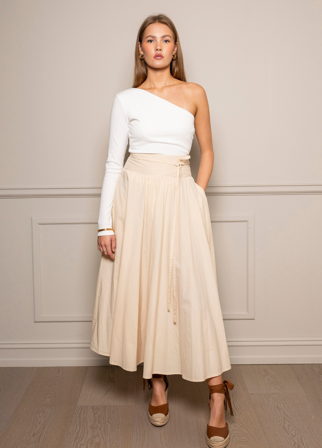 Astrid Skirt Lemon Poplin Lemon Poplin / L