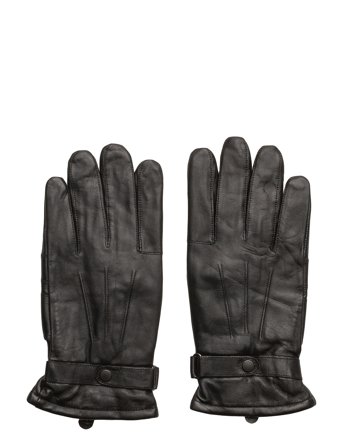 Barbour Barbour Burnish Leather Glove - Black - S