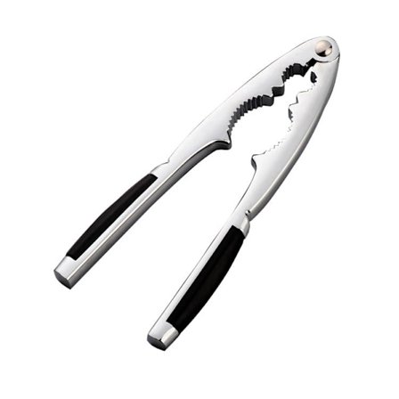 Nötklippare med halkfritt handtag, skaldjursknäckare, pistagenötverktyg för hasselnöt/valnöt/jordnöt/pistage