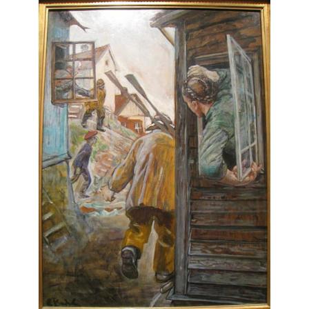 Silda Kommer Krohgchristian Krohg Brun