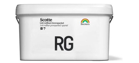 Beckers Scotte RG Spackel 12 l, Färg & tapeter