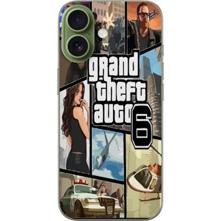 Kompatibel Mobilcover til Apple iPhone 17 Grand Theft Auto 6