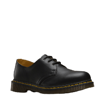 Dr. Martens 1461 Black Nappa Skor Herr Svart 40