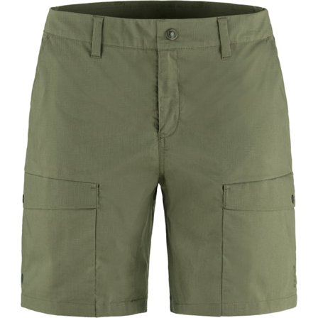 Fjällräven Abisko Hybrid Trail Shorts 42 - female - Laurel Green - Shorts & Jupes
