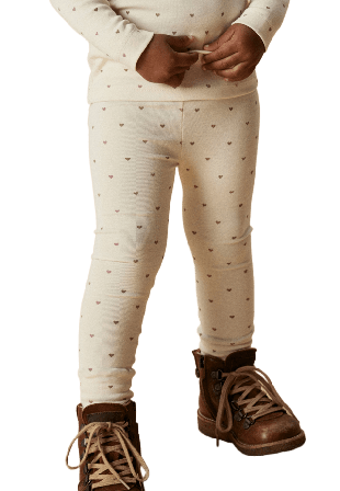 Lil'Atelier NMFLALO Leggings Dam Beige 92