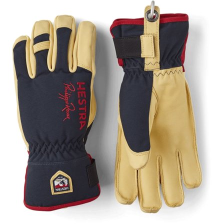Hestra Philippe Raoux Ecocuir Short Men ski gloves Blue 8