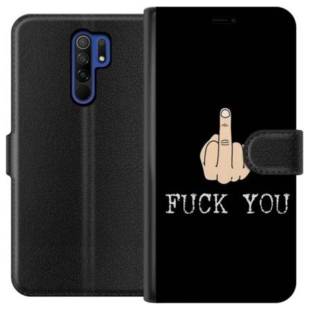 Xiaomi Redmi 9 Lompakkokotelo Vittu Sinä