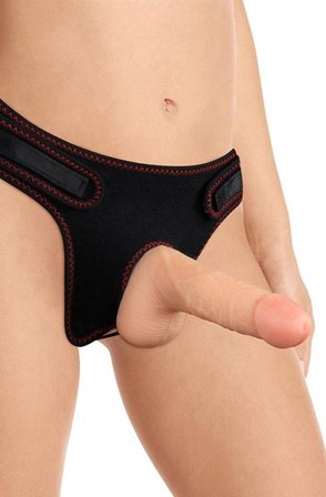 Lovetoy Easy Strapon Set 18 cm Strap-on med sele - Blushme.se