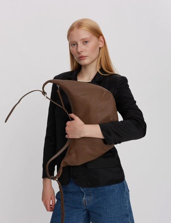 Adax Sorano Shoulder Bag Ane - Brown - ONE SIZE