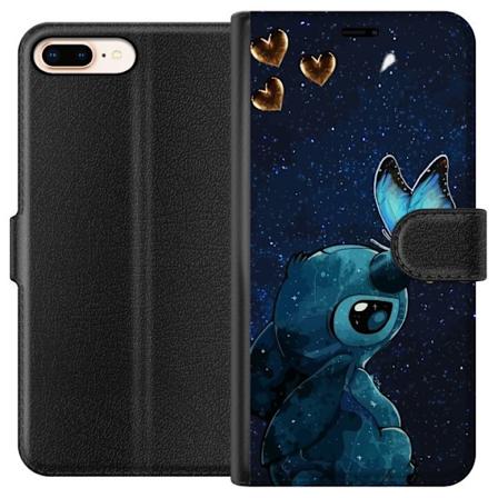 Apple iPhone 8 Plus Lommeboketui Stitch sommerfugl