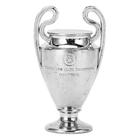 4 cm Mini Champions League Trofæ - Metal Fodboldpokal til Boligindretning og Fans