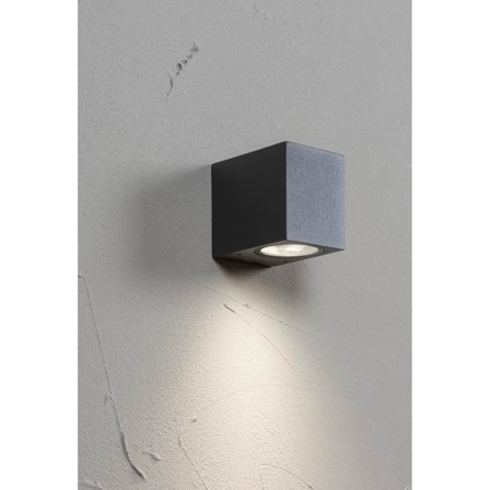 Airam - Vegglampe Sund IP54 Antracit