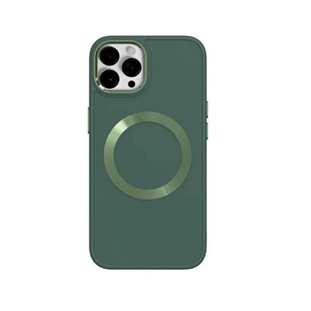 BOOM iPhone 14 Pro Max Cover Magsafe Liquid Silicone - Grøn