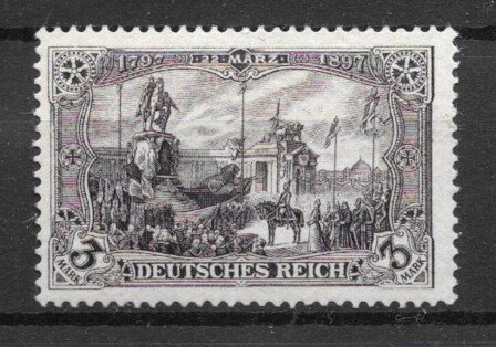 Tyske Rige 1902 - AFA 80 - Ubrugt