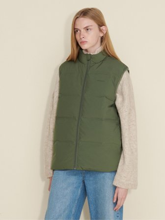 Holzweiler Diff Down Vest - Army - Women's - M