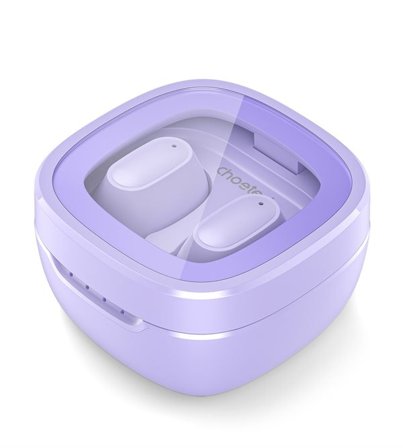 Choetech MEMS trådlösa TWS Bluetooth 5.3-hörlurar - lila