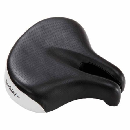 Sadel - ISM - ISMBERKLEY - Svart/Silver - 220mm - Bekväm och Ventilerad