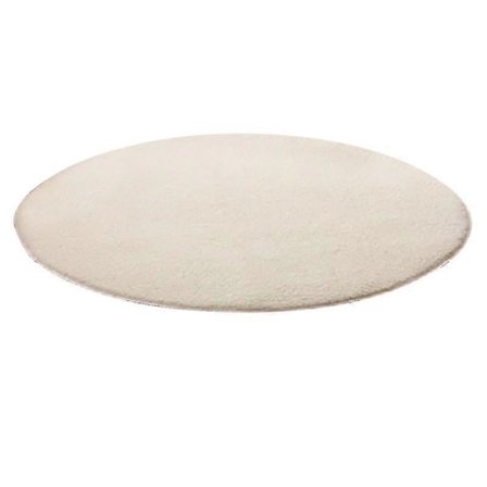 120cm Rund Mjuk Fluffig Matta Halkfri Golvmatta Sovrumsinredning