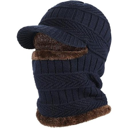Vinter Strikket Balaclava Hue Hat Varm Cykling Ski Maske Universal