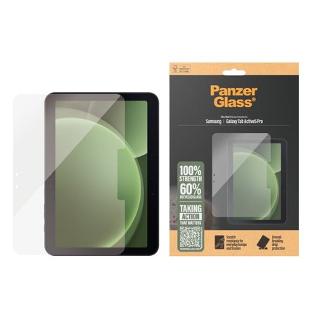 Panzer Samsung Galaxy Tab Active5 Pro | Ultra-Wide Fit Screen Protector PanzerGlass - High quality tempered glass screen protector