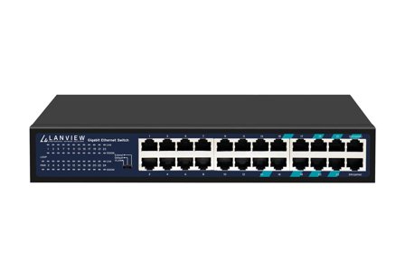 Lanview Unmanaged 24-Port Full