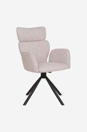 House Nordic - Spisebordsstol Cordoba - sæt med 2 - Grå - Stole - Fra Homeroom