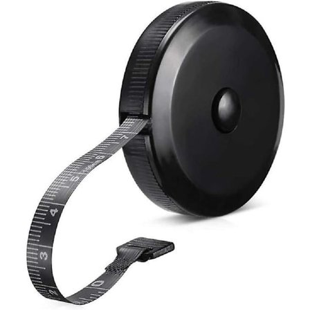 Mjukt måttband, infällbar mätning för kropp, tyg, sömnad, skräddare, tyg, stickning, hantverk, viktminskningsmätningar, infällbar